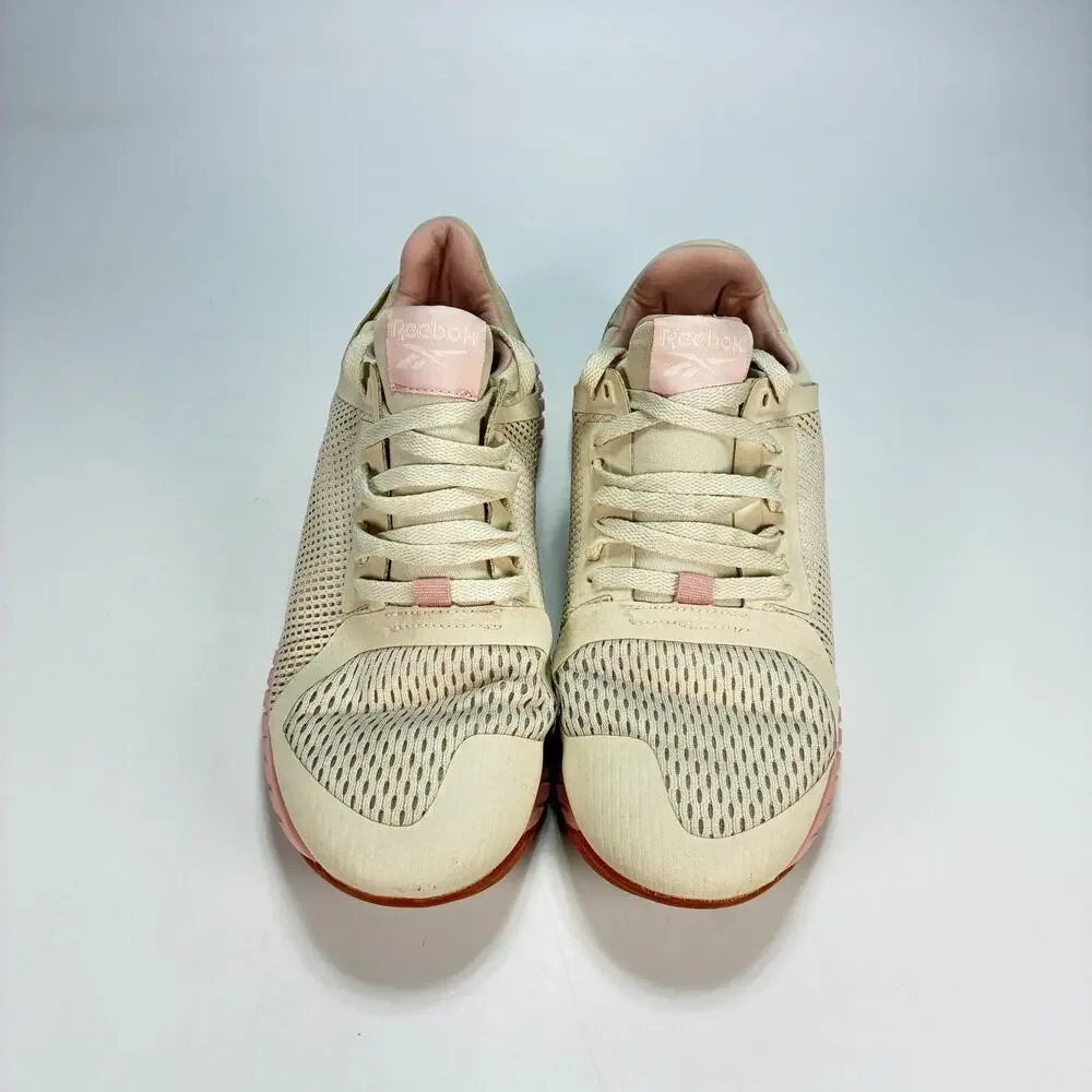 Reebok Flip Charge Chalk Pink Stability Training Sneakers Shoes Women’s Size 9 - Picture 3 of 11